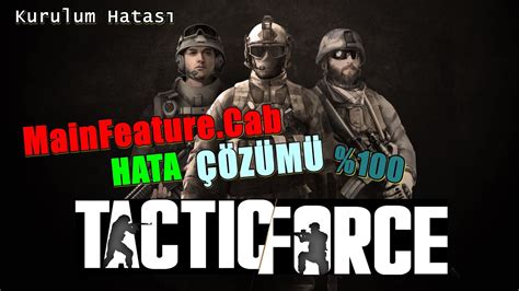 Tactic force kurulum